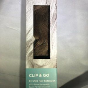 Clip & Go Hair Extensions, 7 piece, 18"